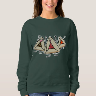 Purim hamantaschen Konditii Sameach Oznei Haman Sweatshirt
