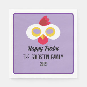 Purim-Hühnermaske Masquerade-Kostüm Serviette
