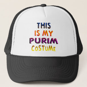 Purim Kostüm Truckerkappe