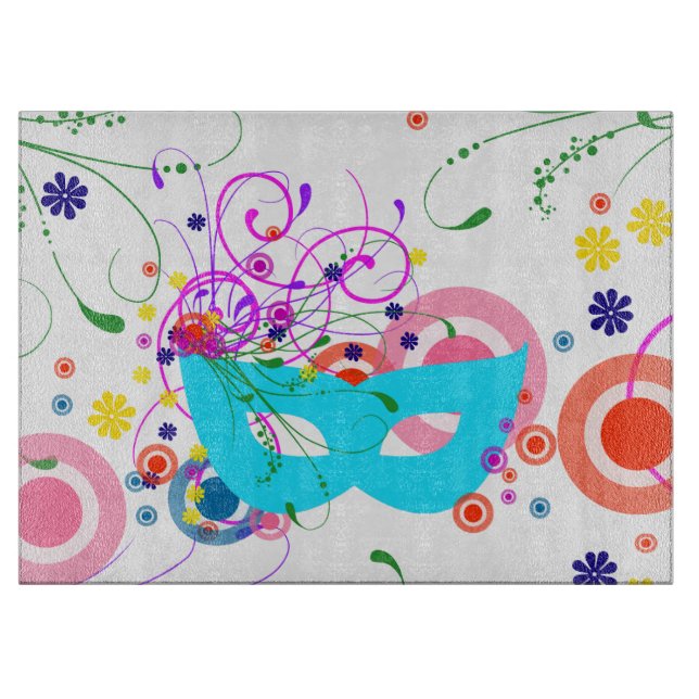 Purim Mask Schneidebrett (Vorderseite)