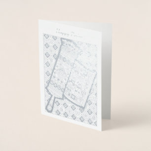 Purim-Megilla-Rolle Folienkarte