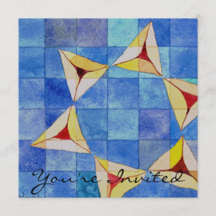 Purim-Party Einladung