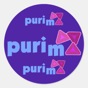 Purim Stickers
