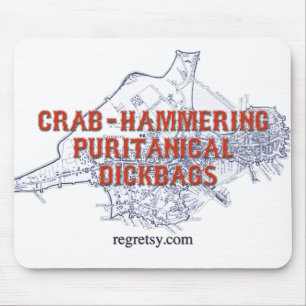 Puritanisches Dickbags Mousepad