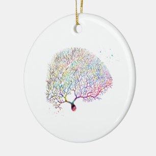 Purkinje Neuron Keramik Ornament