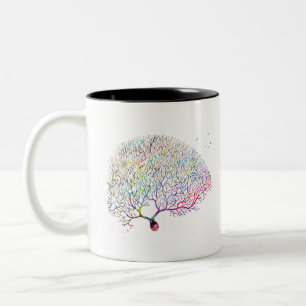 Purkinje Neuron Zweifarbige Tasse
