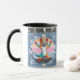 Purmore Hiss Weniger - Funny Cat Tasse für Pet Lov