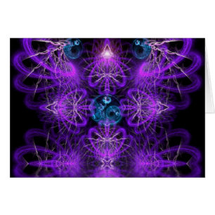 PURPELINA FractalARTS Karte