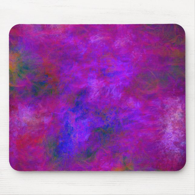 Purple Abstract Mousepad (Vorne)