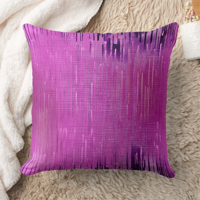 Purple abstract texture kissen (Decke)