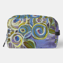 Purple and Blue by Lydia's Art Sangria Waschbeutel