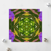 PURPLE AND GREEN ABSTRACT DRAWING. SAMER BRASIL. 4