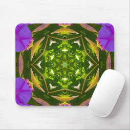 PURPLE AND GREEN ABSTRACT DRAWING. SAMER BRASIL. 4 MOUSEPAD