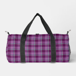 Purple and Trendy Pink Duffle Bag