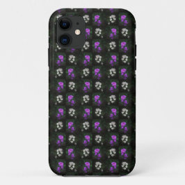 Purple and White Floral Case-Mate iPhone Hülle