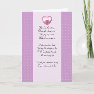 purple and white polka dot Be my bridemaid card Einladung