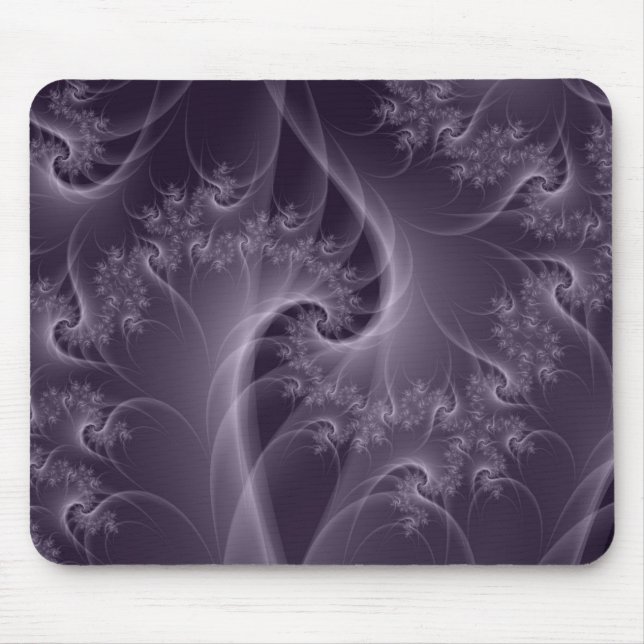 Purple and White Twist Mousepad (Vorne)