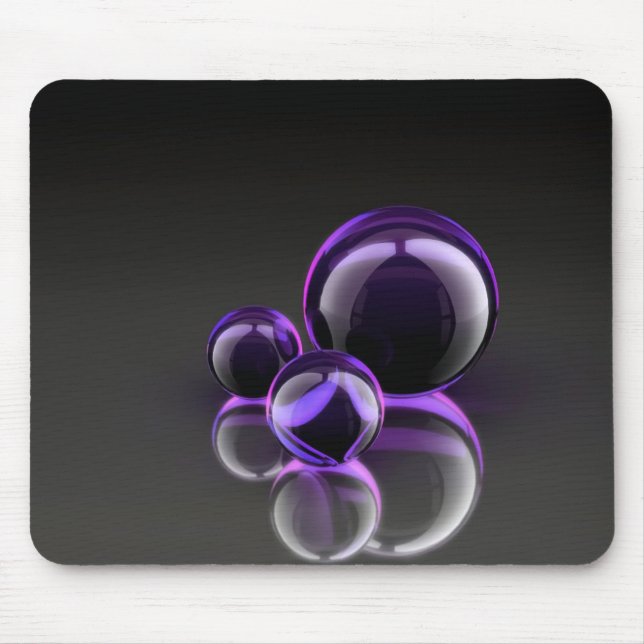 Purple_Balls_Wallpaper Mousepad (Vorne)