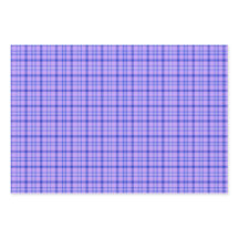 Purple Blue Plaid Classic Pattern Bright