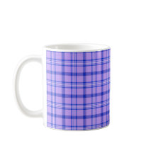 Purple Blue Plaid Classic Pattern Bright