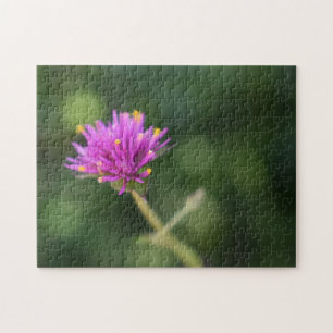 Purple Blumen Sommernaturfotografie Puzzle