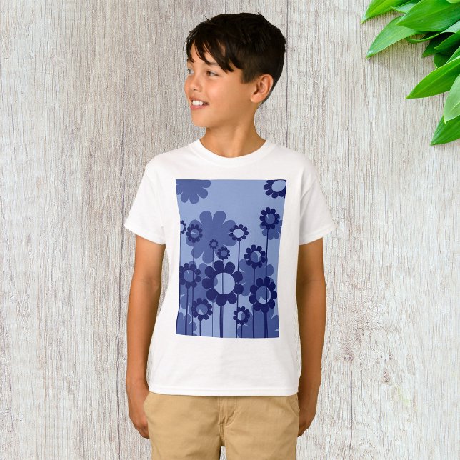 Purple Blumen T-Shirt (Von Creator hochgeladen)