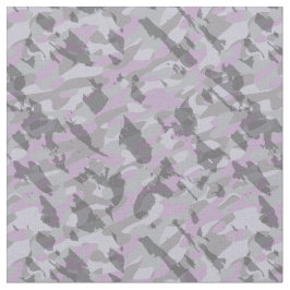 Purple Camo abstract Stoff