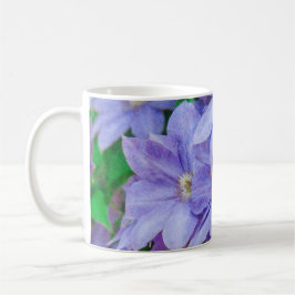 Purple Clematis flower Kaffeetasse