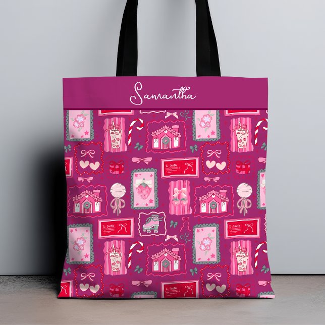 Purple Coquette aesthetic girly whimsical pattern (Von Creator hochgeladen)