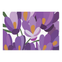 Purple Crocus Floral