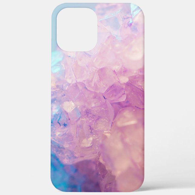 Purple Crystal Case-Mate iPhone Hülle (Rückseite)