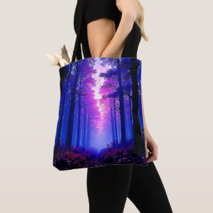 Purple Dämmerungswälder: Surrealistische Kunst