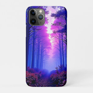 Purple Dusk Woods: Surreal Art Case-Mate iPhone Hülle