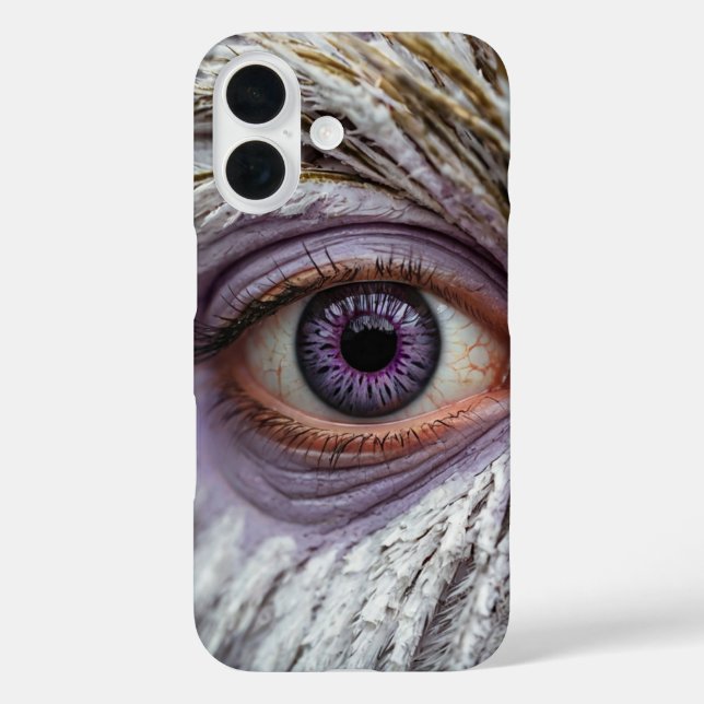 Purple Eye Case-Mate iPhone Hülle (Rückseite)