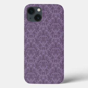 Purple Floral Wallpaper 2 iPhone 13 Hülle