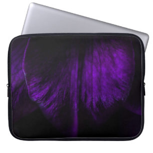 Purple flower petal laptopschutzhülle