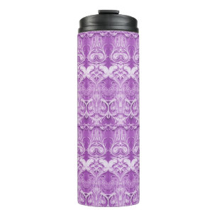 Purple Flowers Blühte Thermal Tumbler Thermosbecher