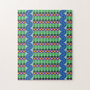 Purple Flowers - Puzzle