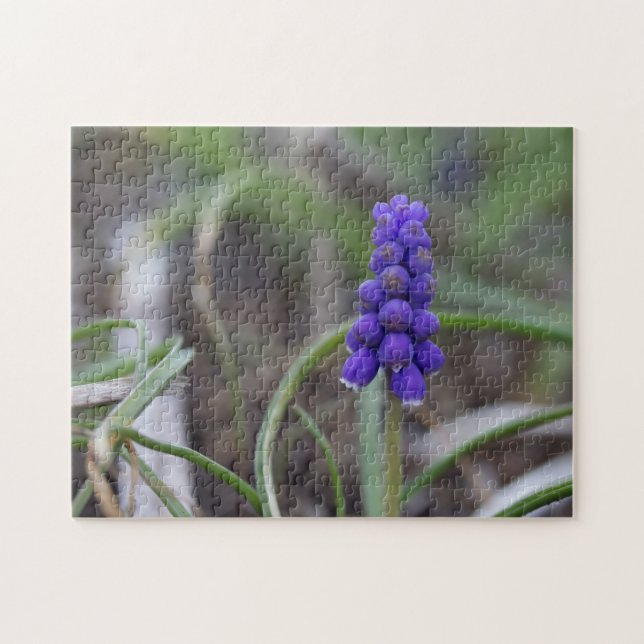 Purple Flowers Puzzle (Horizontal)