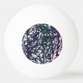 Purple, Green, Pink, Marble Artwork Tischtennisball