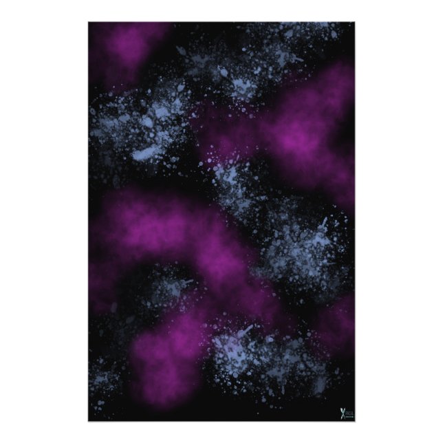 PURPLE HAZE FOTODRUCK (Vorne)