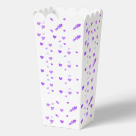 Purple Heart Cluster Popcorn Geschenkschachtel