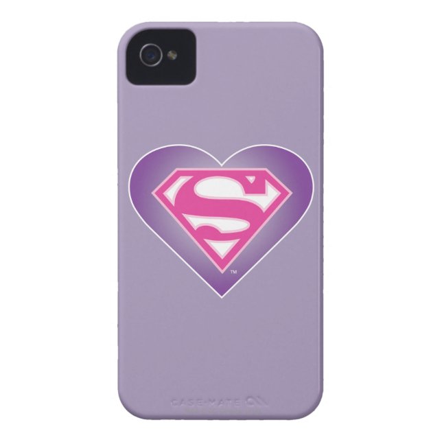Purple Heart S-Shield Case-Mate iPhone Hülle (Rückseite)