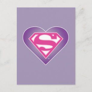 Purple Heart S-Shield Postkarte