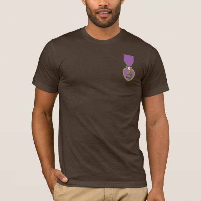 Purple Heart United States military decoration. T-Shirt (Vorderseite)