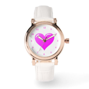 Purple Heart Watch - Love Armbanduhr