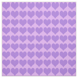 Purple Hearts Pattern Stoff