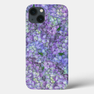 Purple hydrangea flowers Case-Mate iPhone hülle