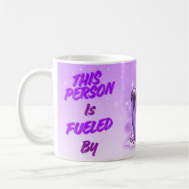purple kaffeetasse
