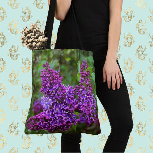 Purple Lilacs on a Spring Day
